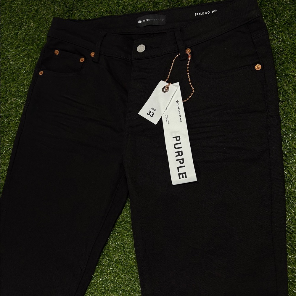 Purple Brand P001 Black Skinny Jeans – Stretch Denim – Size 33